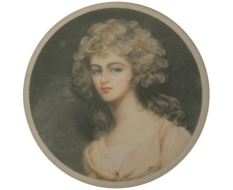 20TH C SCHOOL, PORTRAIT OF A YOUNG GIRL, INDISTINCTLY SIGNED AND DATED 95, CHALK, 25 X 29CM, PORTRAITS OF YOUNG LADIES, A PAI