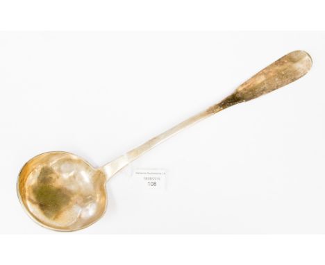 A Christophle ladle, white metal, 19th Century, approx. weight 7.1 ozt