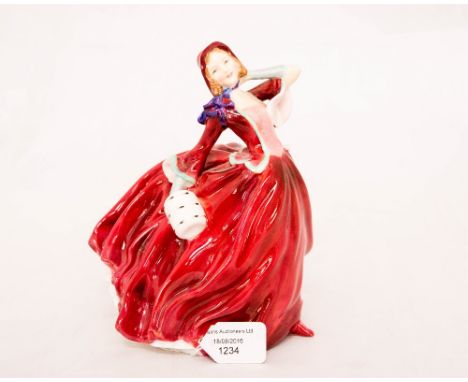 A Royal Doulton figurine, first edition, 'Autumn Breezes' HN1934