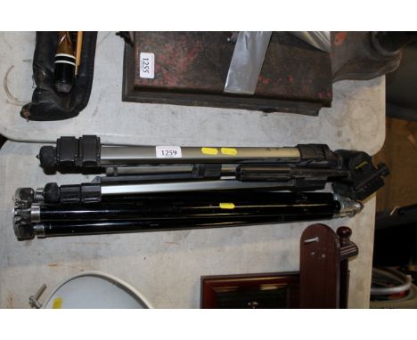 A CamLink photography tripod and one other 