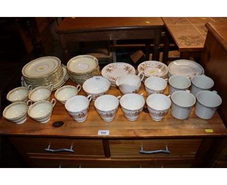 A quantity of teaware to include Colclough Avon and Hammersley 