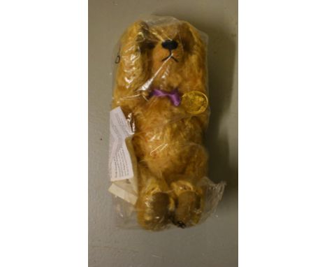 A PAIR OF STEIFF MILLENNIUM BEARS, button in ear, each in original packaging. (2)  