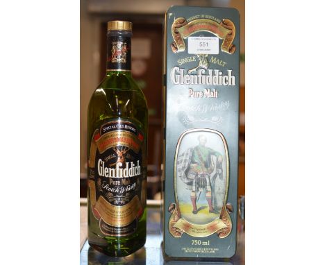 GLENFIDDICH SPECIAL OLD RESERVE SINGLE MALT SCOTCH WHISKY, WITH PRESENTATION TIN - 75CL, 40% VOL     