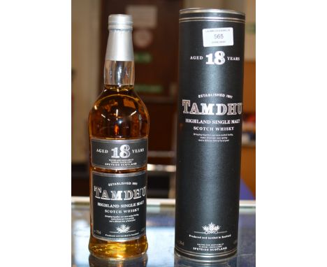 TAMDHU AGED 18 YEARS HIGHLAND SINGLE MALT SCOTCH WHISKY, WITH PRESENTATION BOX - 70CL, 43% VOL     