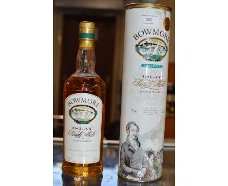 BOWMORE LEGEND ISLAY SINGLE MALT SCOTCH WHISKY, WITH PRESENTATION TIN - 70CL, 40% VOL     