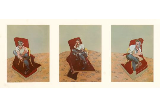 Download Francis Bacon Lucian Freud Triptych Gif