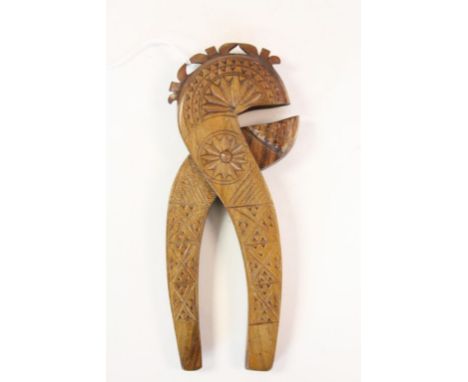 Pair of Vintage Treen Nut Crackers
