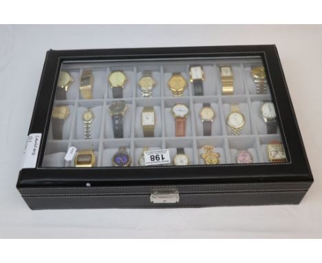Collection of mainly Quartz Ladies &amp; Gents Wristwatches to include; Rotary, Limit &amp; Sekonda, 23 watches in total