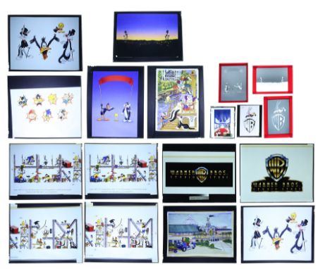 13 transparencies and five negatives of assorted elements of the poster concept and graphics.Various Sizes, see Feref Glossar