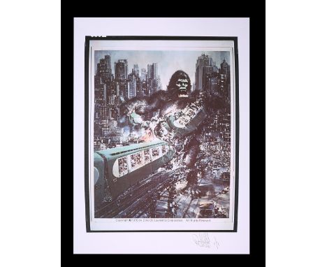 Three transparencies and 16 negatives featuring assorted elements of two poster concepts and graphics with Feref Proof Print 