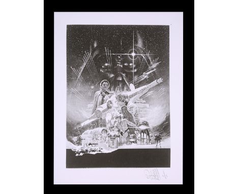 One negative and a Feref Proof Print of poster concept featuring Noriyoshi Ohrai artwork.Unique Proof Print created by Feref 
