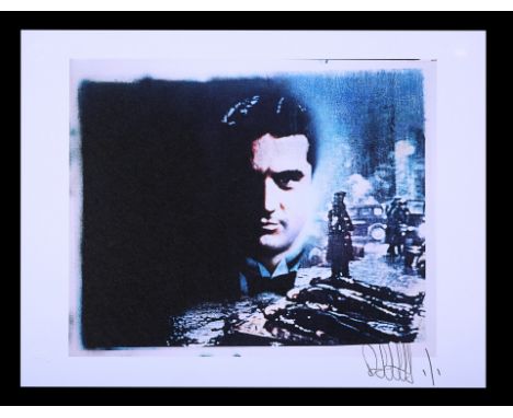 Four transparencies and seven negatives of assorted elements of the poster concept and Feref Proof Print of one transparency.