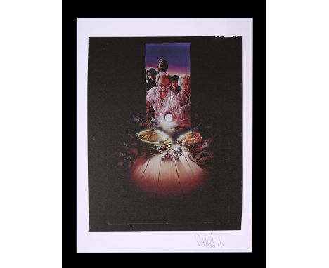 Three transparencies and four negatives of various poster concepts with Feref Proof Print of one transparency.Unique Proof Pr