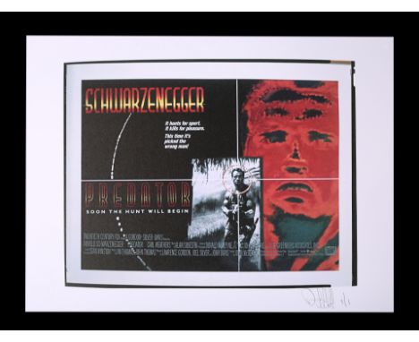 One transparency, two negatives and one 35mm slide of assorted elements of various poster concepts with a Feref Proof Print t