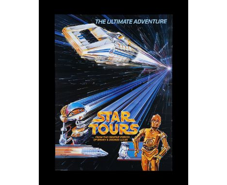 "Star Tours" is a motion simulator attraction ride based on George Lucas' Star Wars film series. The first incarnation of the