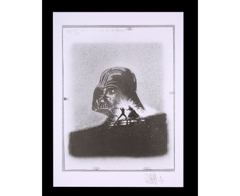 One negative and Feref Proof Print of poster concept featuring Drew Struzan artwork.Unique Proof Print created by Feref for t