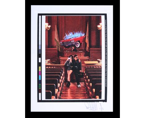 Four transparencies, five negatives and three photographs of assorted elements of various poster concepts with a Feref Proof 
