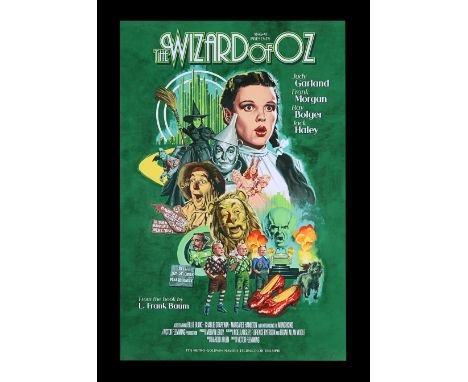 Widely acknowledged as a truly stand out piece by the artist Paul Mann, his illustration of the classic Hollywood musical fan