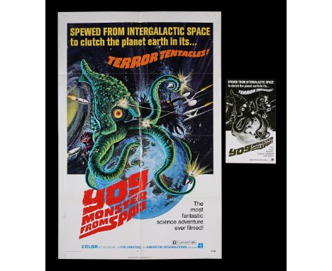 "Spewed from Intergalactic Space to clutch the Planet Earth in its TERROR TENTACLES!" It's not often that we get to list a fi