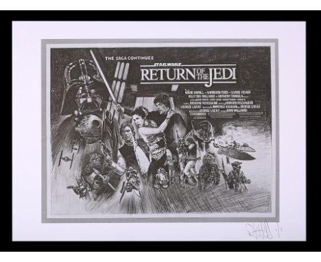 One negative and Feref Proof Print of poster concept featuring Josh Kirby artwork.Unique Proof Print created by Feref for the