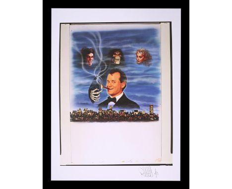 One transparency and 12 negatives of assorted elements of the poster concept and graphics and a Feref Proof Print of the tran