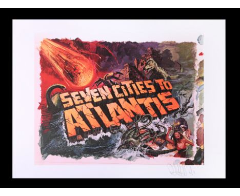 Three transparencies and 29 negatives of assorted elements of various poster concepts with a Feref Proof Print of one transpa