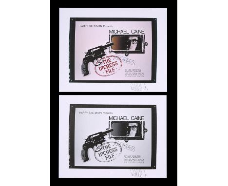 One transparency of the poster concept with two Feref Proof Prints of the transparency, one in colour, one in black-and-white