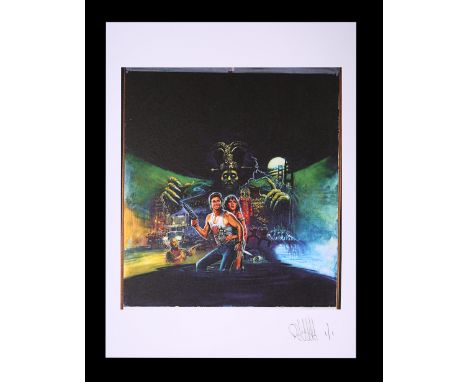 Two transparencies and 13 negatives of assorted elements of the poster concept with a 35mm slide of a movie still and Feref P