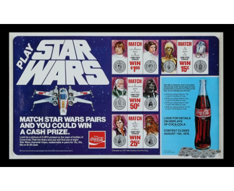 Presented in excellent unused condition (unpeeled adhesive tape to reverse) this is an in-store Canadian promotional poster r
