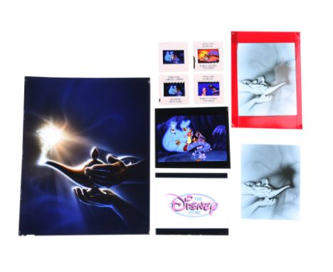 Two transparencies and two negatives of assorted elements of the poster concept, with one transparency and four 35mm slides o
