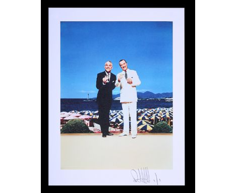 Two transparencies of the poster concept, nine 35mm slides of publicity and promotional photographs and a Feref Proof Print o