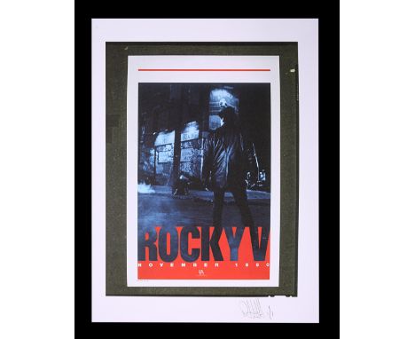 One transparency and Feref Proof Print of poster concept.Unique Proof Print created by Feref for the purpose of reviewing the