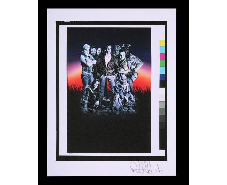 Five transparencies and seven negatives of assorted elements of various poster concepts and a Feref Proof Print of one transp