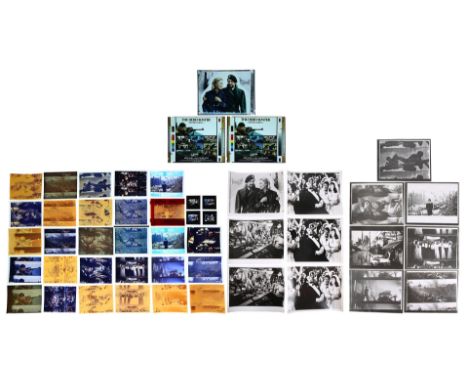 18 transparencies, 18 negatives and nine photographs of assorted elements of the poster concept.Various Sizes, see Feref Glos