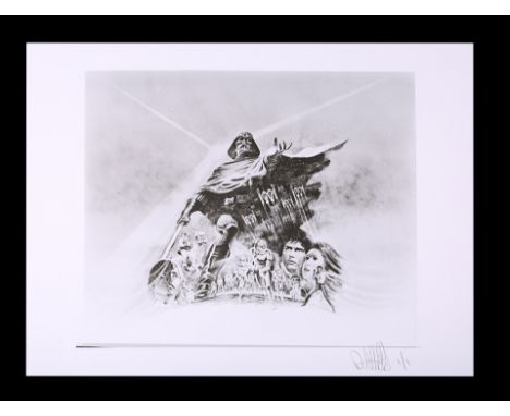 One negative and a Feref Proof Print of poster concept featuring Tom Jung artwork.Unique Proof Print created by Feref for the