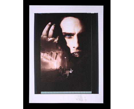One transparency and Feref Proof Print of poster concept.Unique Proof Print created by Feref for the purpose of reviewing the