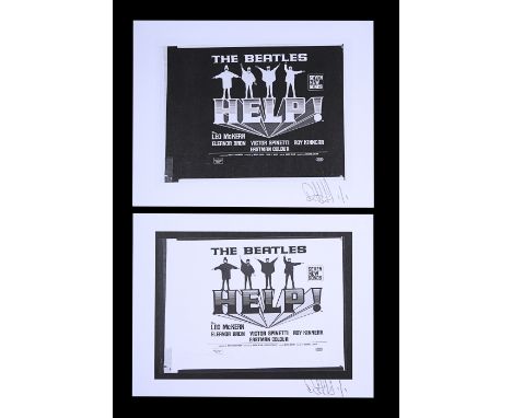 One negative and two Feref Proof Prints shown in positive and negative of the poster concept.Proof Prints produced on 350gsm 