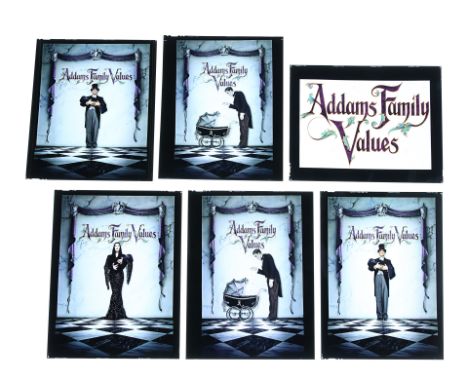 Six transparencies of assorted elements of various poster concepts.Various Sizes, see Feref Glossary  hereAdditional Informat