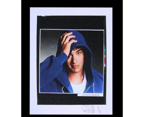 Six transparencies and seven negatives of assorted elements of various poster concepts with a Feref Proof Print of one transp