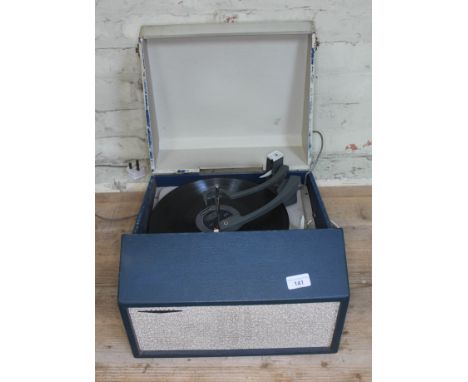 A vintage BSR Defiant record player  