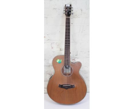 A Tanglewood TSF CE N electro acoustic guitar AS FOUND.  