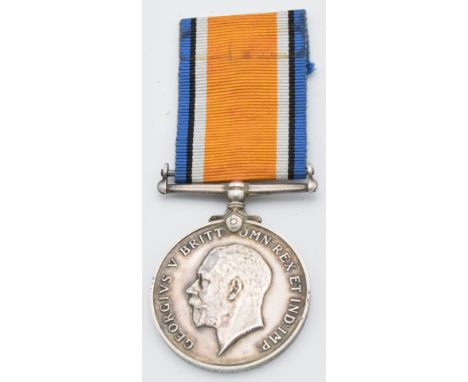 British Army WW1 War Medal named to Captain C W J Jervis, commissioned into the Gloucestershire Regiment and then Sikh Pionee