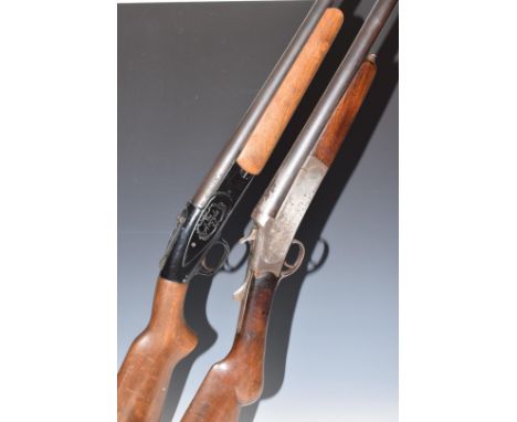 Two 12 bore single barrel shotguns Firearms Co Bridgewater The Argyle serial number 21239 and Lepco2, serial number 2101.&nbs