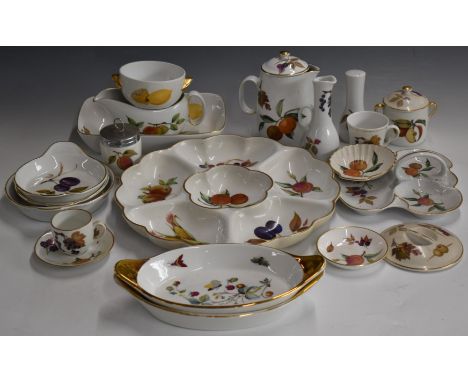 Approximately forty pieces of Royal Worcester Evesham dinner ware