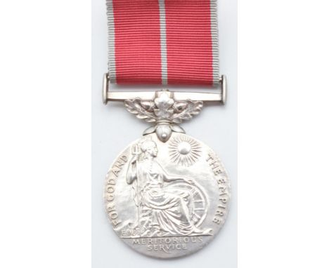 British Empire Medal 1922 named to W R John McInnes D/MX 67042. The medal was awarded for services on HMS Edinburgh Castle wh