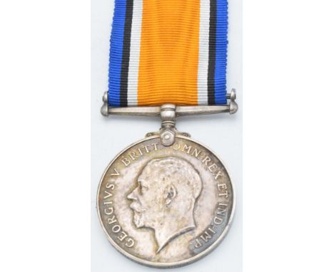 British Army WW1 War Medal named to 2nd Lieutenant H E Hippisley 1st Battalion Gloucestershire Regiment. Lt Hippisley was bor