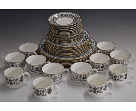 Royal Worcester dinner and tea ware&nbsp;decorated in the Padua pattern, appears unused