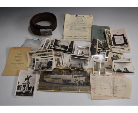 Royal Air Force WW2 documents, photographs etc for Leading Aircraftsman JLW Werrett, RAFVR, depicting his service with 523 Ai