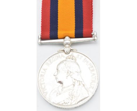 British Army Queen's South Africa Medal 1899 named to 4219 Corporal R Uzzell Gloucestershire Regiment