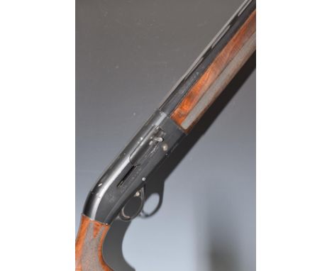 Beretta Urika AL 391 12 bore semi-automatic shotgun with named lock, chequered semi-pistol grip and forend, vented top rib an